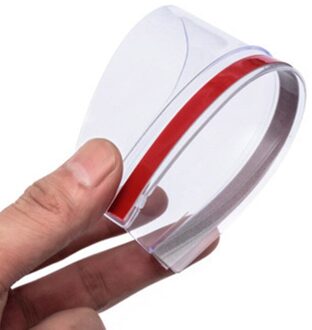 Auto 360 Graden Veiligheid Framless Dodehoekspiegel Groothoek Ronde Side Bolle Spiegel Kleine Blindspot Achteruitkijkspiegel Parking Spiegel 2stk doorzichtig