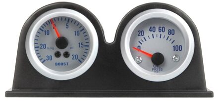 Auto 52Mm Auto Gauge Universal Dubbele Gat Meter Houder Instrument Frame B36B