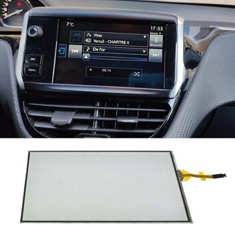 Auto 7Inch Contact Screen Glas Digitizer Navigatie Voor Peugeot 208 308 Citroen C5 C4L C3XR LAM070G004A GCX156AKM-E