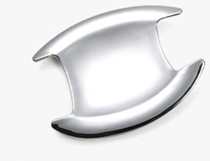 Auto Abs Chrome Deurgreep Cover Deur Kom Frame Trim Sticker Beschermende Voor Hyundai Solaris Verna Auto accessoires 4stk bowl hoes B