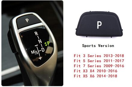 Auto Abs Interieur Elektronische Versnellingspook Parking P Knop Cover Trim Voor Bmw 3 5 7 Serie F01 F10 F18 e90 G30 X3 X4 X5 X6 E70 E71 type D