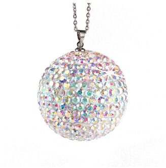 Auto Accessoires Auto Achteruitkijkspiegel Hanger Auto Charm Bling Crystal Bal Ornament Opknoping Auto Accessoires veelkleurig