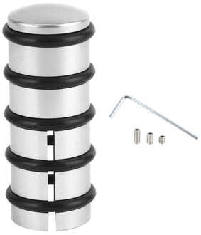 Auto Accessoires Auto Batterij Lade Verstelbare Hold Down Klem Beugel O‑ring Voet Shift Peg Motorfiets Vergroten Teen Shifter Fit Zilver