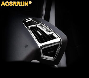 Auto Accessoires Interieur Trim Chrome Airconditioning L/R Outlet Cover Abs Voor Ford C-MAX Cmax 2GEN Lhd