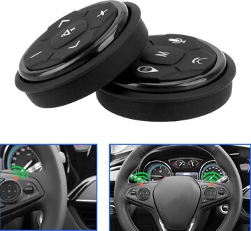 Auto Accessoires Muziek Gps Navigatie Radio Afstandsbediening Knoppen 10 Toetsen Universele Draadloze Auto Stuurwiel Controller