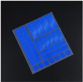 Auto Accessoires Reflecterende Tape Reflector Reflectante Moto Reflecterende Sticker Voor Fietsframe Stickers Auto Decoratieve Sticker BU