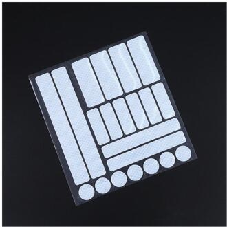 Auto Accessoires Reflecterende Tape Reflector Reflectante Moto Reflecterende Sticker Voor Fietsframe Stickers Auto Decoratieve Sticker WH