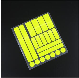 Auto Accessoires Reflecterende Tape Reflector Reflectante Moto Reflecterende Sticker Voor Fietsframe Stickers Auto Decoratieve Sticker YE3