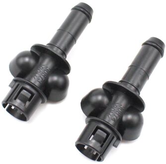 Auto Accessoires Voorbumpers Koplamp Nozzle Sproeier Jet Wasmachine Koplamp Cleaner Cover Adapter Houder Voor Toyota Avensis paar