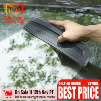 Auto Accessories Tools Car Window Glass Silicone Scraper Car Blade Clean Film Scraper Squeegee Window Glass Car Water Wiper Tool
