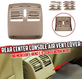 Auto Achter Middenconsole A/C Air Vent Outlet Grille Panel Cover Voor Mercedes Benz C/E-klasse W204 W207 20483009548R73