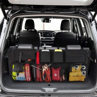 Auto Achterbank Kofferbak Organizer Auto Achterbank Opbergtas Met Deksels Opbergen Opruimen Auto Interieur Accessoires