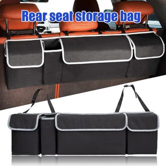 Auto Achterbank Opbergtas Multi Pocket Trunk Bag Opknoping Organisator Auto Opbergen Opruimen Tas F-Best