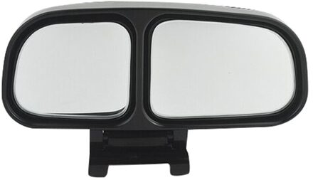 Auto Achteruitkijkspiegel Blind Spot Zone Spiegel Groothoek Dual Glas Omkeren Side Wing Spiegel Auto Accessoires nee.2 rechtsaf zwart