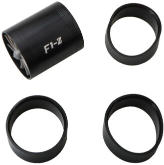 Auto Air Intake Dubbele Turbine Refit Turbo Gas Stookolie Saver Fan Turbo Supercharger Kit Gas Fuel Saver Fan Turbo supercharger zwart