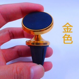 Auto air outlet auto legering magnetische mobiele telefoon beugel multifunctionele sterke magnetische instrument panel plakken-type navigatie beha jing fen