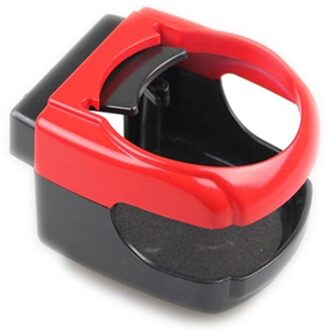 Auto Air Outlet Opknoping Bekerhouder Creatieve Abs Plastic Multifunctionele Asbak Houder Auto Accessoires Interieur rood