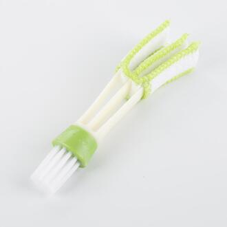 Auto Airco Uitlaat Borstel Hoog Rendement 2 In 1 Handheld Dubbele Slider Stof Borstel Multifunctionele Borstel