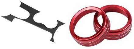 Auto Airconditioner Richter Trims & Transmissie Water Bekerhouder Decoratie Sticker Cover Voor Ford Mustang