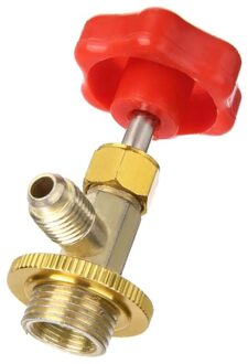 Auto Airconditioning Koelmiddel Open Sae Auto Ac Kan Tik Valve Flesopener R134A M14 / 1/4 Inch Lek-proof Schakelaar