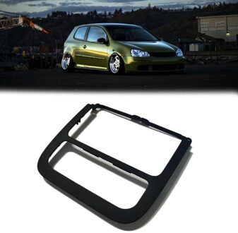 Auto Airconditioning Panel Cd Panel Surround Radio Trim Voor Jetta Golf 5 MK5 MK6 1KD858069