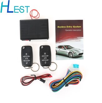 Auto Alarm Systemen afstandsbediening centrale vergrendeling Universal Kit Keyless Entry Systeem