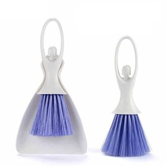 Auto Angel Multi-Functionele Stof Brushcare Luchtuitlaat Vent Borstel Leuke Auto Accessoires 2 In 1 Scoop Cleaning gereedschap
