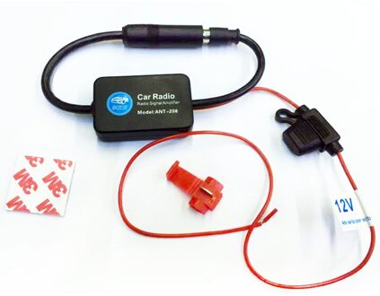 Auto Antenne 12 V Auto Automobiel Radio Signaalversterker ANT-208 Auto FM/AM Antenne Booster Voorruit Antenne antennes