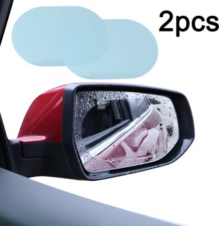 Auto Anti Water Mist Film Anti Fog Regendicht Achteruitkijkspiegel Beschermfolie 1 Paar 140*100Mm Auto Anti water Mist Film