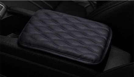 Auto Armsteun Box Pad Universele Armsteun Voor Auto Cover Verhoogd Pad Comfortabele Centrale Hand Pad Bescherming Kussen Auto producten zwart