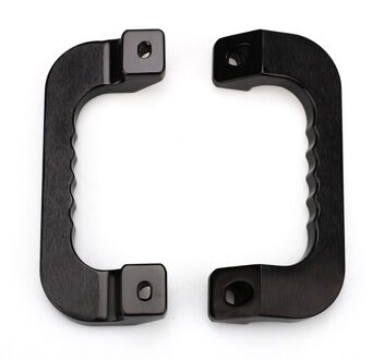 Auto Armsteun Leuning Cover Trim Voor Toyota Regiusace Hiace 2005 Refit Drive Kamer Aluminium Armsteun Grab Handvat zwart