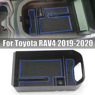 Auto Armsteun Middenconsole Storage Box Organizer Tray Voor Toyota RAV4 Bin Handschoen Lade Houder Case Auto Opbergen opruimen