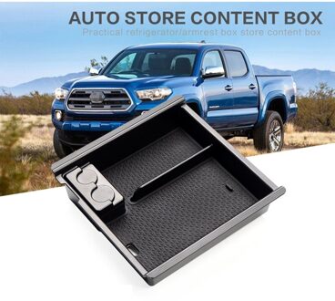 Auto Armsteun Opbergdoos Center Console Organizer Voor Toyota Tacoma