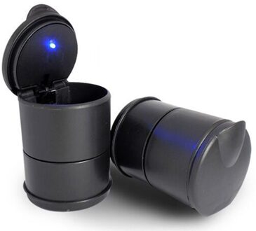 Auto Asbak Hoge Vlamvertragende Asbak Voor 4 4s Winkel Asbak Fabrikant Draagbare Eenvoudige Auto Asbak Met Licht