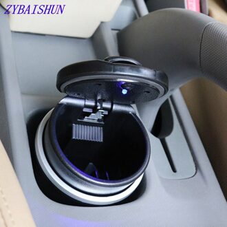 Auto Ash Tray Asbak Opslag Cup met Blauw LED Licht voor Nissan Teana X-Trail Qashqai Livina sylphy Tiida Sunny