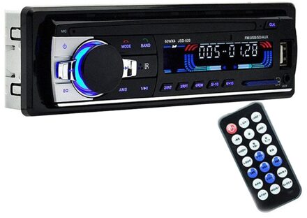 Auto Audio Stereo Receiver In-Dash 1 Din Aux Ingang Ontvanger Usb Radio Speler 12V Hand-Gratis bellen Met Afstandsbediening (B
