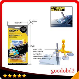 Auto Auto Glas Voorruit Voorruit Reparatie Tool DIY Dent Verwijderen Auto Kit Wind Glas Handgereedschap Voor Chip & Crack reparatie Tool Kits