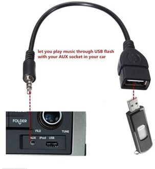 Auto Aux Audio Kabel Naar Usb Car Audio Kabel Otg Auto Elektronica Voor Spelen Muziek Car Audio Kabel Converter Adapter kabel Voor Auto
