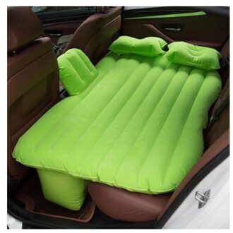 Auto Back Seat Cover Reizen Bed Opblaasbare Matras Luchtbed Goede Waterdichte groen