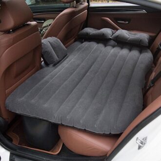 Auto Back Seat Cover Reizen Bed Opblaasbare Matras Luchtbed Goede Waterdichte zwart