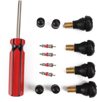 Auto Banden Reparatie Tool Snap In Korte Rubber Ventiel Installer Tool TR412 Band Reparatie Beschadigd Spool Set Auto Accessoires