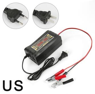Auto Batterij Lood-zuur Charger Auto Motorfiets 12V 6A Intelligente Lcd Ons Pi 12V 6A US