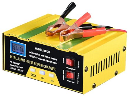 Auto Batterij Oplader 10A 12V/24V Automatische Slimme Lader Monitor Lading Behouden Batterij Voor Loodaccu UK