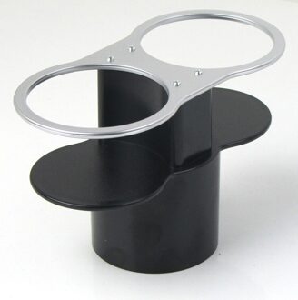Auto Bekerhouder Dubbele Gaten Auto Water Drinken Fles Dranken Koffie Mount Stand Organizer In de Auto Zwarte Auto Levert