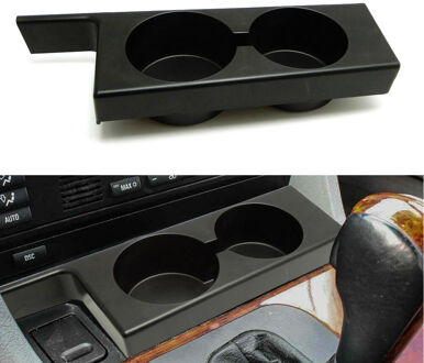 Auto Bekerhouder Voor Bmw E39 5-Serie 525i 528i 530i 540i M5 1997-2003 Plastic Zwarte Draagbare front Bekerhouder Auto Accessoires