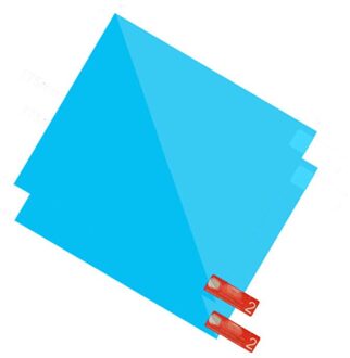 Auto Beschermende Film Anti Water Mist Regendicht 175*200Mm Blauw Anti Fog Duurzaam