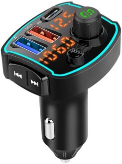 Auto Bluetooth 5.0 Stereo Ontvanger Mp3 Speler Usb Snel Opladen Fast Charger Ondersteuning Bluetooth Dsp Muziek