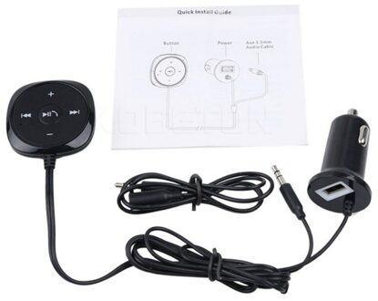 Auto Bluetooth Adapter 2.1A Usb Autolader Draadloze Audio MP3 Speler Ontvanger