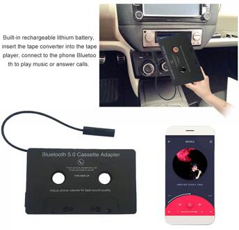 Auto Bluetooth Converter Auto Tape MP3/Sbc/Stereo Bluetooth Audio Cassette Voor Aux Adapter Smartphone Cassette Speler Adapter