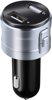 Auto Bluetooth Zender Set Usb Lader Draadloze Radio Adapter MP3 Speler 3.4A Handsfree Tf Card U Disk Speler